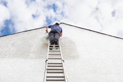 Peinture extérieure à Linxe — façades et ravalement